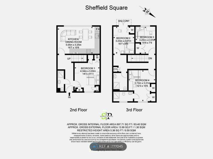 4 Bedroom Flat To Rent In Sheffield Square, London, E3