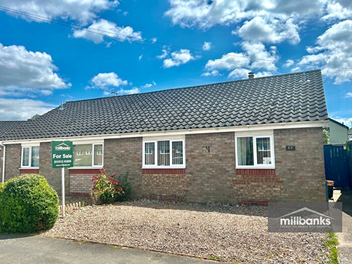 2 Bedroom Semi-Detached Bungalow For Sale In Rectory Road, Dickleburgh, IP21