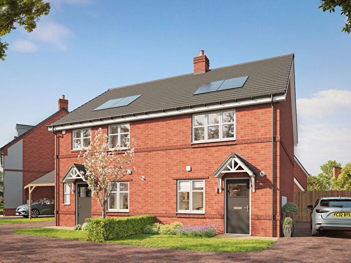 2 Bedroom Semi-Detached House For Sale In "Cartwright" At Flowers Lane, Leighton West, Crewe, CW1