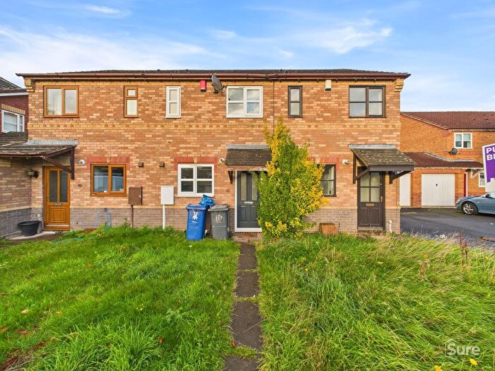 2 Bedroom Terraced House To Rent In Jacklin Close, Branston, DE14