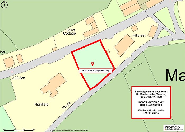Land For Sale In Maundown, Nr Wiveliscombe, Taunton, Somerset, TA4