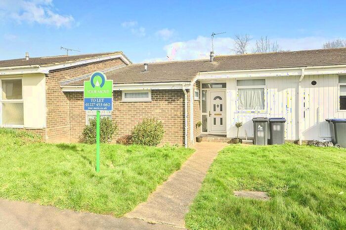 3 Bedroom Bungalow To Rent In Ulcombe Gardens, Canterbury, Kent, CT2
