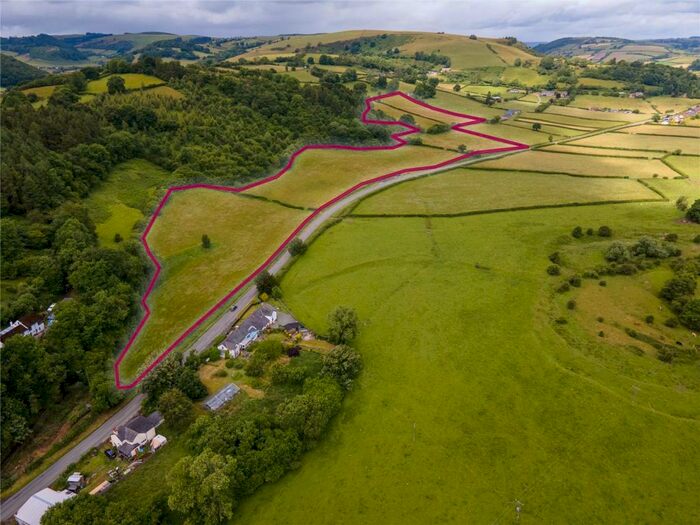 Land For Sale In Lloyney, Knighton, Powys, LD7