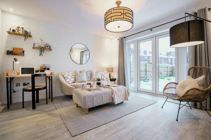 2 Bedroom Terraced House For Sale In "The Potter" At Meole Brace Retail, Hereford Road, Shrewsbury, SY3