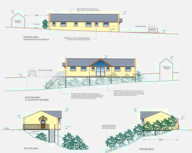 Plot For Sale In The Garden House, The Terrace, Eglingham, Alnwick, NE66