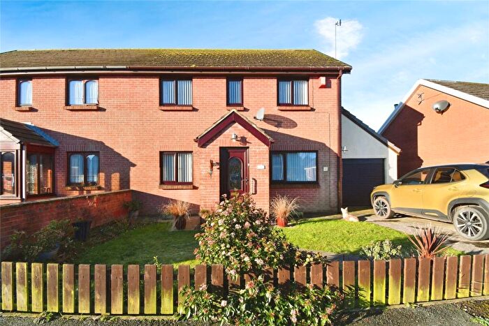 3 Bedroom Semi-Detached House For Sale In Maes Awel, Fishguard, Dyfed, SA65