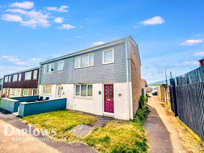 2 Bedroom End Of Terrace House To Rent In Penlan View, Merthyr Tydfil, CF47