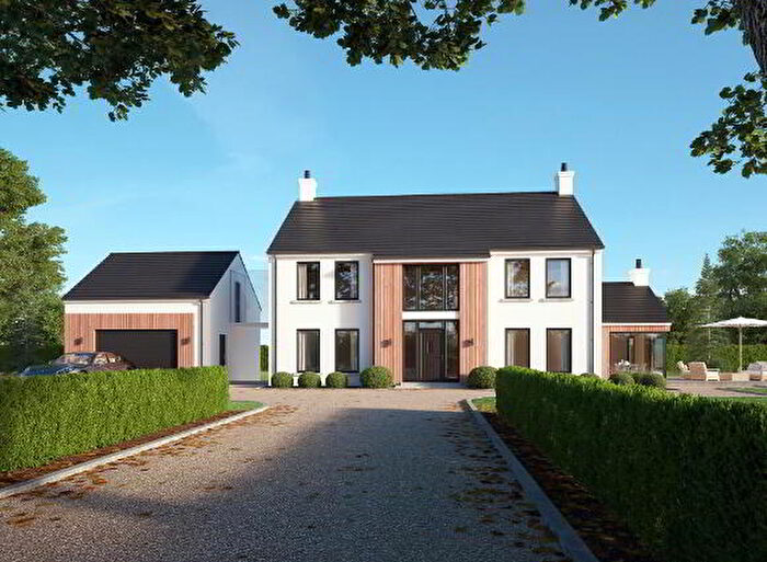 4 Bedroom Detached House With Garages For Sale In Brand New Detached House With Garage, Crumlin, BT29