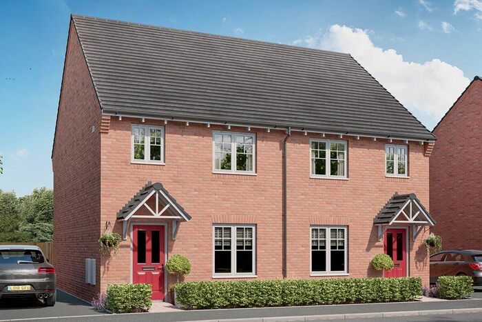 3 Bedroom Semi Detached House For Sale In "The Gosford - Plot " At The Atrium At Overstone, Blaine Way, Overstone, NN3