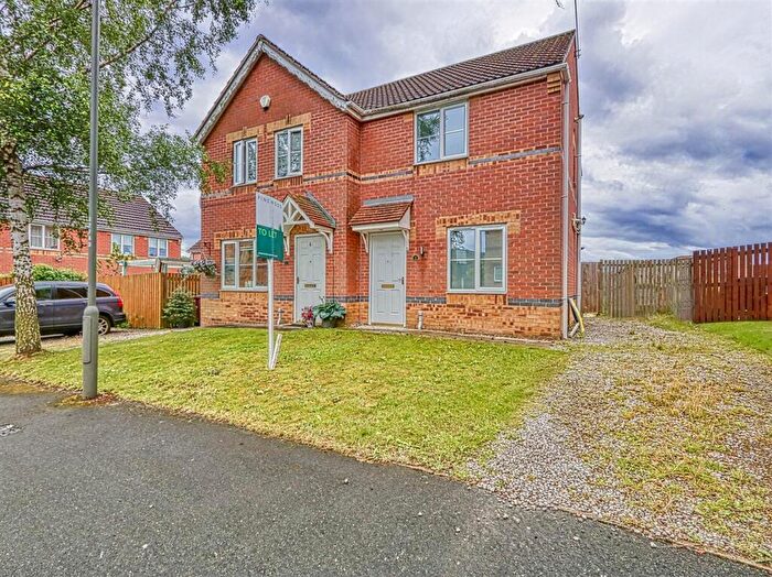2 Bedroom Semi Detached House For Sale In Lathkill Court, North Wingfield, Chesterfield, Derbyshire, S42