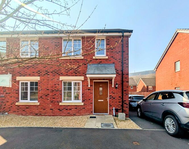 2 Bedroom Semi-Detached House For Sale In Heron Walk, Merthyr Vale, Merthyr Tydfil, CF48