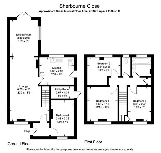 4 Bedroom Semi-detached House For Sale In Sherborne Close, Colnbrook, Slough, SL3