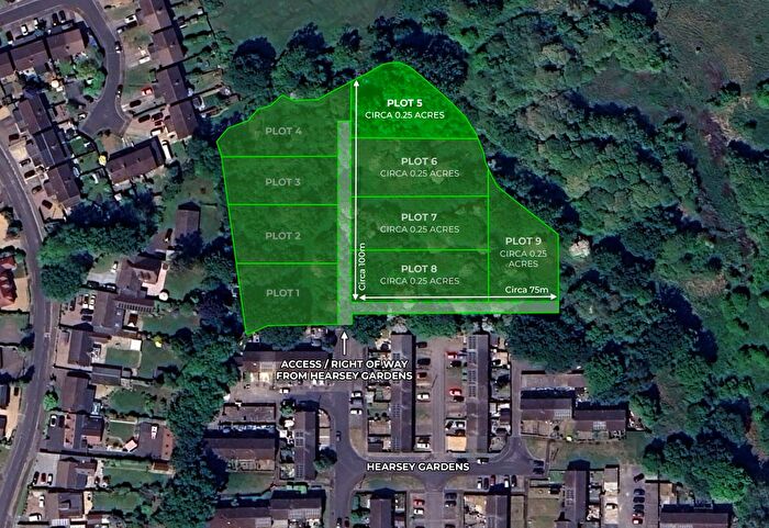 Land For Sale In Hearsey Gardens, Blackwater, Camberley, GU17