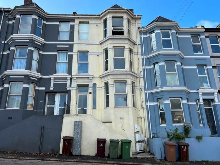 1 Bedroom Flat To Rent In Lipson Road, Plymouth, Devon, One Bedroom Flat, PL4