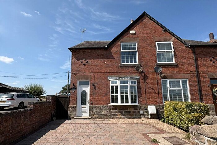 2 Bedroom Semi Detached House For Sale In Ashbourne Road, Shottle Gate, Belper, Derbyshire, DE56