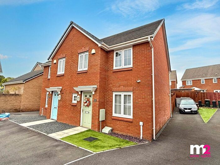 3 Bedroom Semi-Detached House For Sale In Heol Senni, Bettws, Newport, NP20