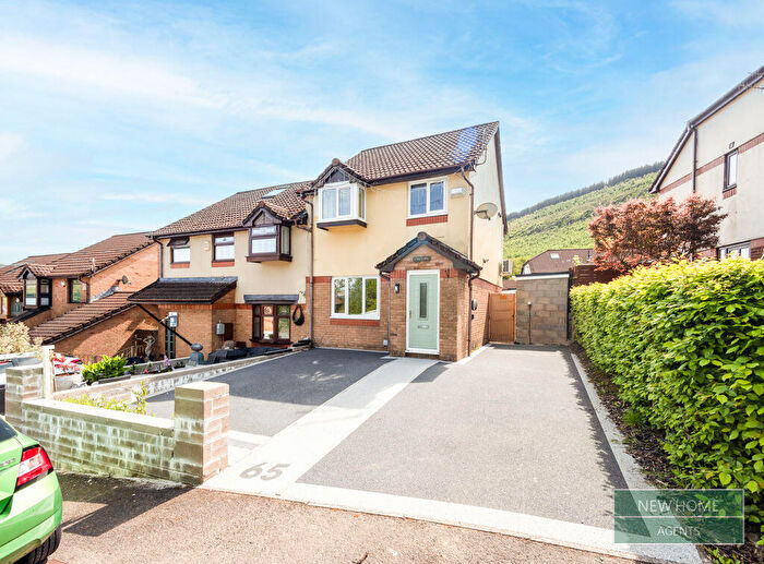 3 Bedroom Semi-Detached House For Sale In Forest View, Fernhill, Mountain Ash, CF45