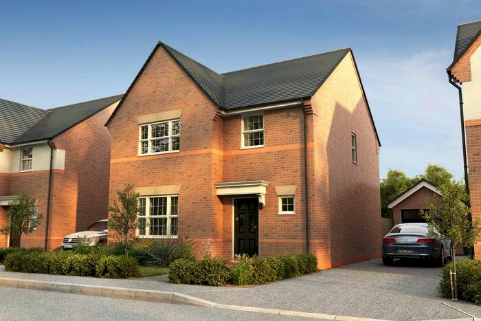 3 Bedroom Detached House For Sale In "The Whalton" At Brooklime Road, Warwick, CV34