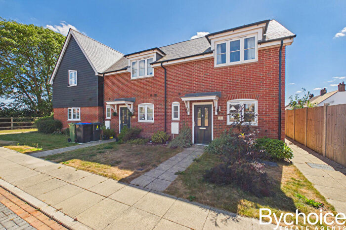 2 Bedroom Semi Detached House For Sale In St. Laurence View, Ridgewell, Halstead, Essex, CO9