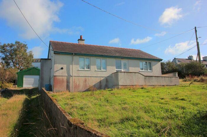 2 Bedroom Detached Bungalow For Sale In Carreglefn, Amlwch, LL68