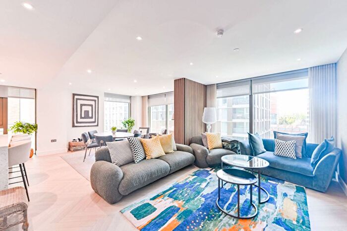 3 Bedroom Flat To Rent In Palmer Road, Battersea Power Station, Battersea, London, SW11