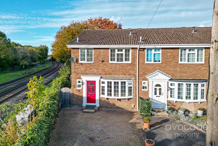 3 Bedroom End Terrace House For Sale In The Hatches, Frimley Green, Camberley, Surrey, GU16