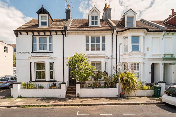 3 Bedroom Terraced House For Sale In Warleigh Road, Brighton, BN1