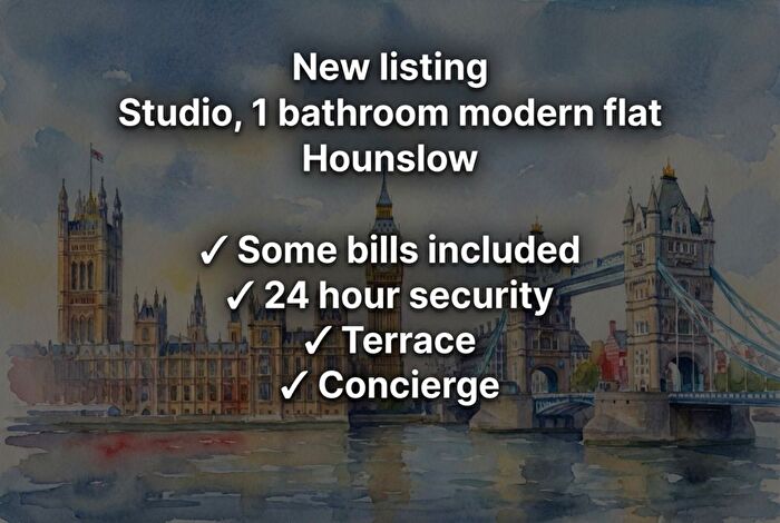 Studio To Rent In Victoria Road, Feltham, TW13