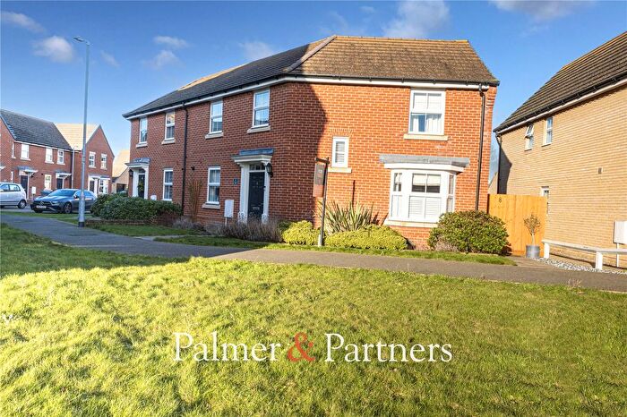 3 Bedroom Semi-Detached House For Sale In Franklin Road, Saxmundham, Suffolk, IP17