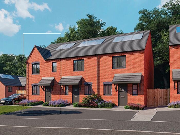 3 Bedroom End Terrace House For Sale In "The Turner" At Orton Lane, Wombourne, WV5