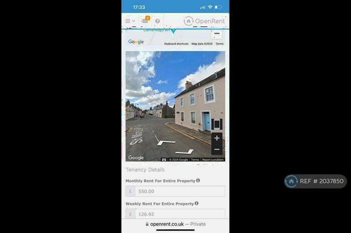 1 Bedroom Flat To Rent In Townend, Kirkcudbright, DG6