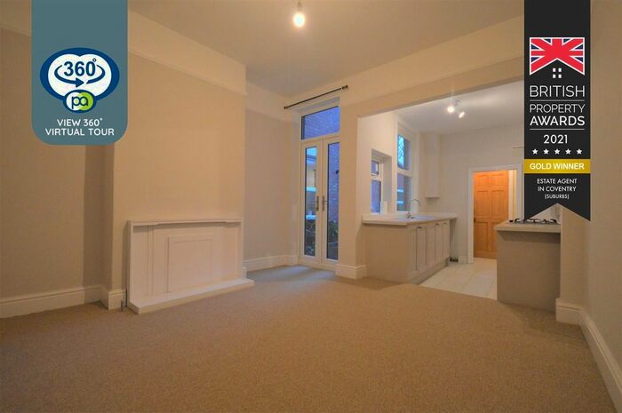 2 Bedroom Terraced House To Rent In Stanway Road, Earlsdon, Coventry CV5