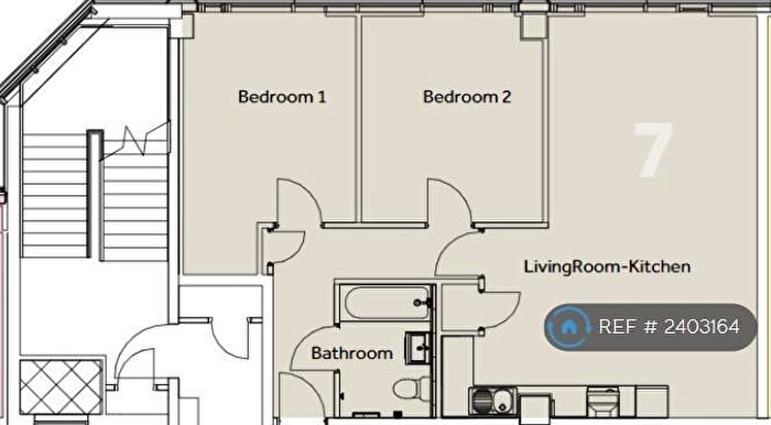 2 Bedroom Flat To Rent In Cornwall House, Slough, SL1