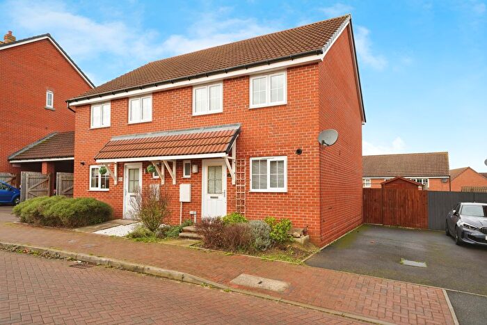 3 Bedroom Semi-Detached House For Sale In Jonagold Place, Evesham, Worcestershire, WR11
