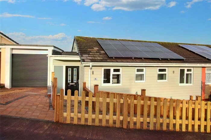 2 Bedroom Bungalow To Rent In Anstey Crescent, Tiverton, Devon, EX16