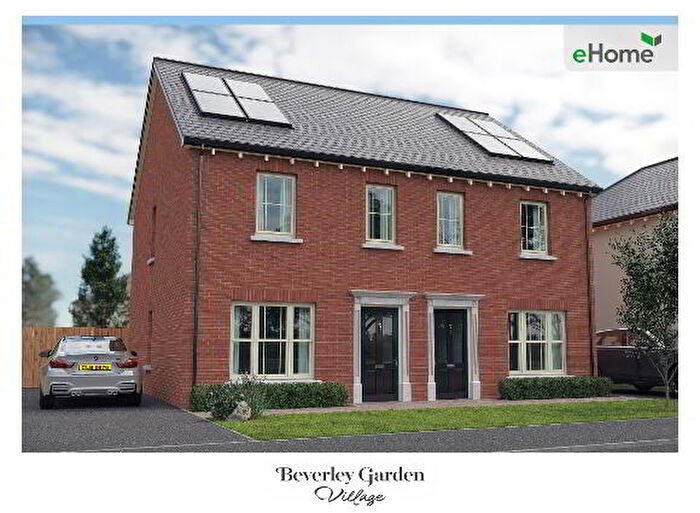 3 Bedroom Semi-Detached House For Sale In The Beechen, Beverley Garden Village, Newtownards, BT23