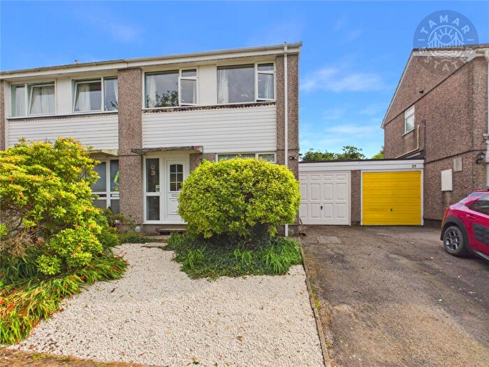 3 Bedroom Semi Detached House For Sale In Rapson Road, Liskeard, Cornwall, PL14