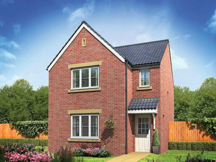 3 Bedroom Detached House For Sale In "The Hatfield" At Marsh Drive, Workington, CA14