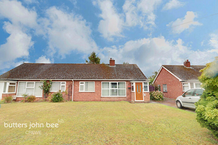 2 Bedroom Semi-Detached Bungalow For Sale In Burlea Drive, Crewe, CW2