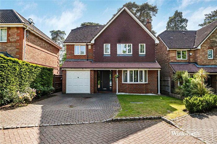 4 Bedroom Detached House For Sale In Butler Road, Bagshot, Surrey, GU19