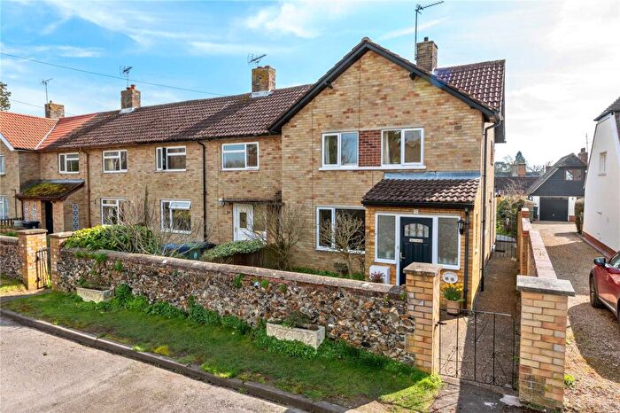 3 Bedroom End Of Terrace House For Sale In Church Green, Hinxton, Nr Saffron Walden, Essex, CB10