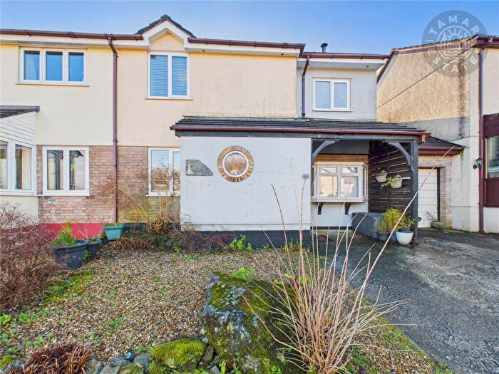 3 Bedroom Semi-Detached House For Sale In Baynes Close, St. Cleer, Liskeard, Cornwall, PL14