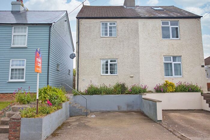 2 Bedroom Semi-Detached House For Sale In Capel Street, Capel-Le-Ferne, Folkestone, Kent, CT18