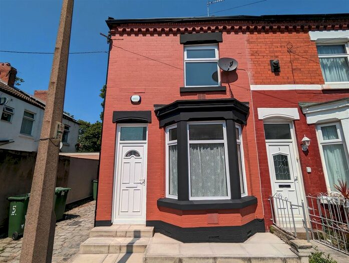 2 Bedroom End Of Terrace House To Rent In Apsley Avenue, Wallasey, CH45