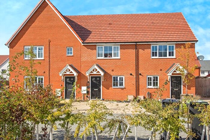 2 Bedroom Terraced House For Sale In Burr Close, Stowupland, Stowmarket, Suffolk, IP14