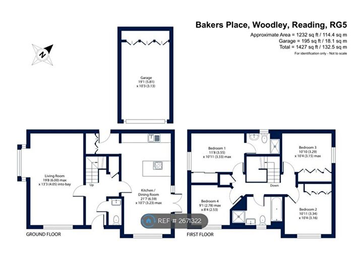 4 Bedroom Detached House To Rent In Bakers Place, Reading, RG5