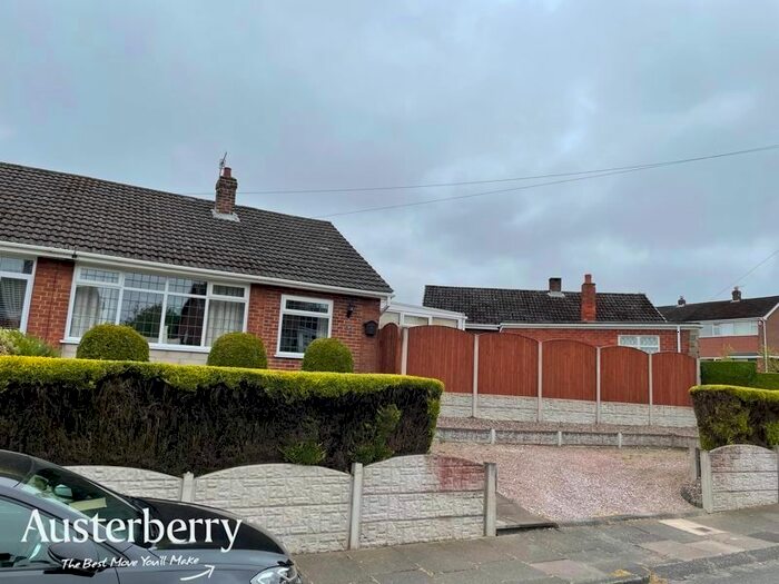 2 Bedroom Semi-Detached Bungalow To Rent In Westonfields Drive, Westonfields, Stoke-On-Trent, Staffordshire, ST3