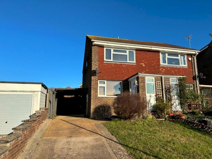 2 Bedroom Semi-Detached House To Rent In Lexden Drive, Seaford, East Sussex, BN25