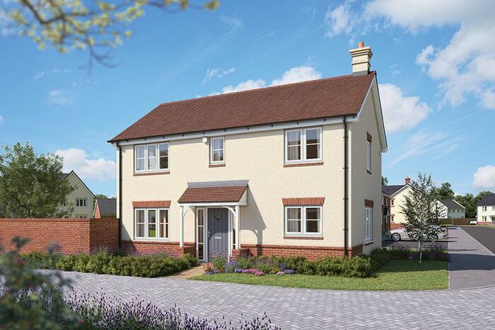 3 Bedroom Detached House For Sale In "The Sunflower" At Dawlish Road, Alphington, Exeter, EX2