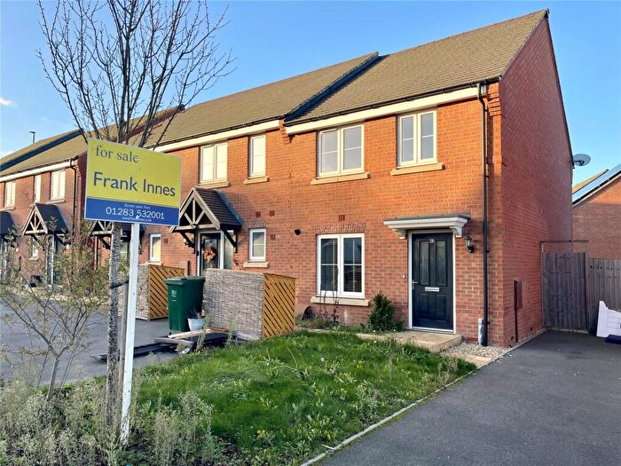 3 Bedroom End Of Terrace House For Sale In Sharcote Drive, Stanton, Burton-on-Trent, Derbyshire, DE15